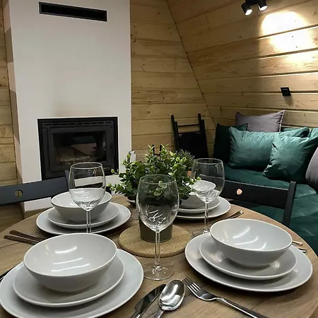 Brda 5 Osobowa Z Jacuzzi Σαλέ Zawoja